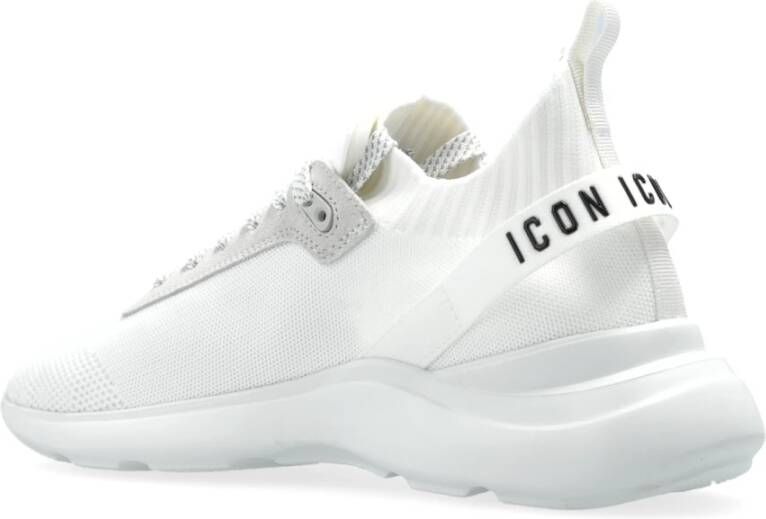 Dsquared2 Enkellaagse sneakers Fly White Heren