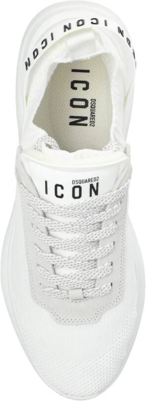 Dsquared2 Enkellaagse sneakers Fly White Heren