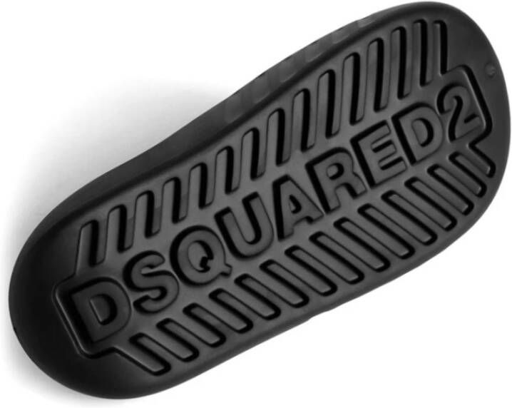 Dsquared2 Flip Flop Slides Black Heren