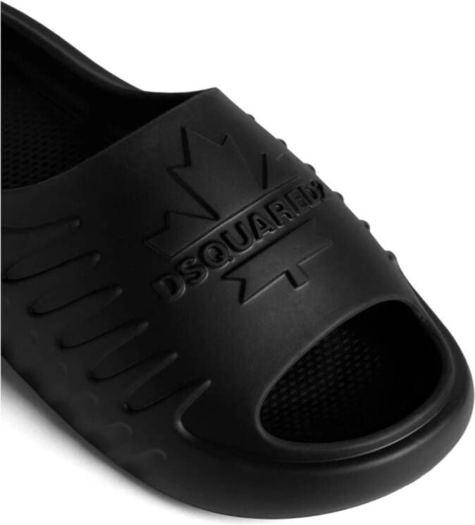 Dsquared2 Flip Flop Slides Black Heren