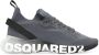 Dsquared2 Gebreide sneakers met elastische neus Gray Heren - Thumbnail 2