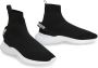 Dsquared2 Gebreide Sok-Sneakers Black Dames - Thumbnail 2