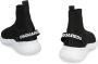 Dsquared2 Gebreide Sok-Sneakers Black Dames - Thumbnail 3