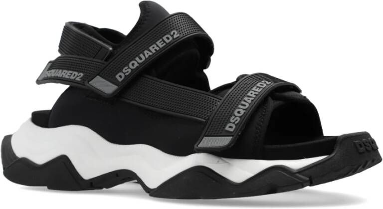 Dsquared2 Golf sandalen Black Heren