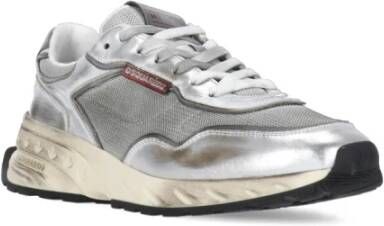 Dsquared2 Grijze Sneakers met Logodetails Gray Heren