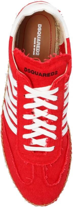 Dsquared2 Hallo sneakers Red Heren