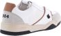 Dsquared2 Leren en Nylon Contrast Sneakers Beige Heren - Thumbnail 3