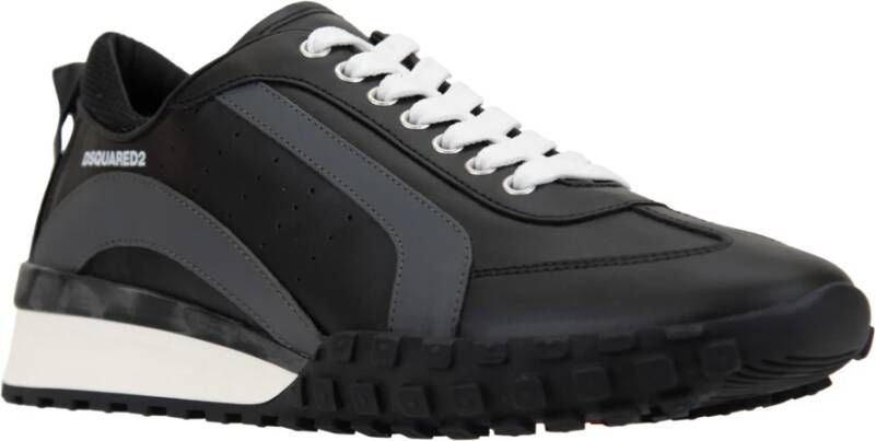 Dsquared2 Heren Veterschoenen Sneakers Black Heren