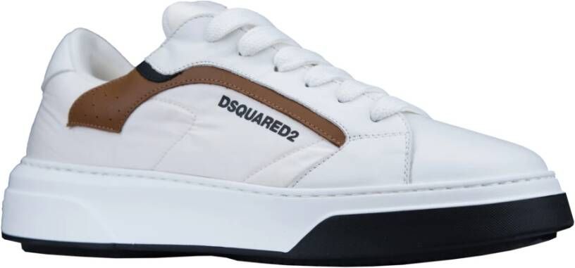 Dsquared2 Heren Veterschoenen Sneakers White Heren