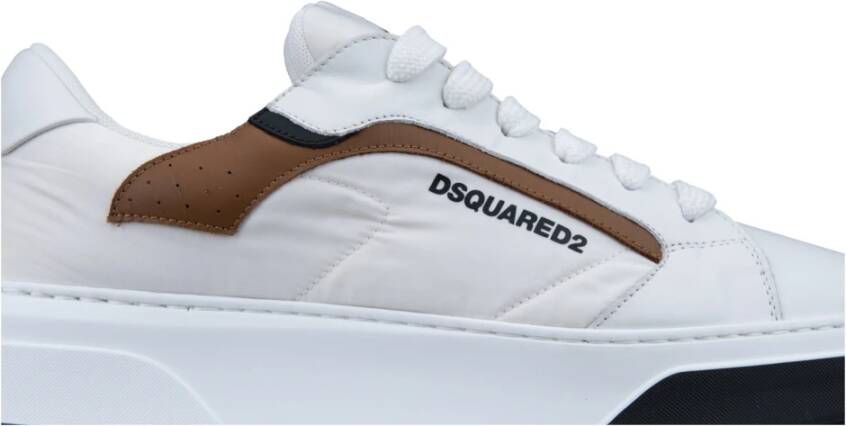 Dsquared2 Heren Veterschoenen Sneakers White Heren