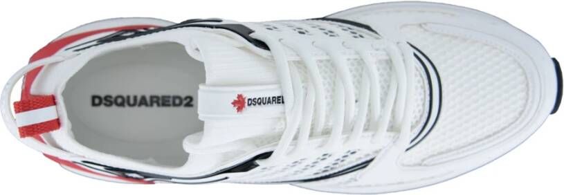 Dsquared2 Heren Veterschoenen Sneakers White Heren