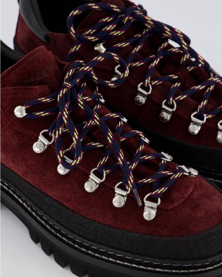 Dsquared2 Heren Wandelschoenen Red Heren