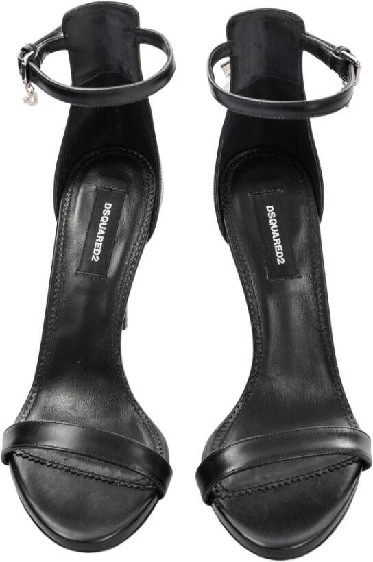 Dsquared2 High Heel Sandals Black Dames