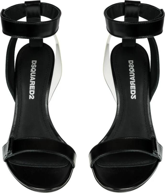 Dsquared2 High Heel Sandals Black Dames