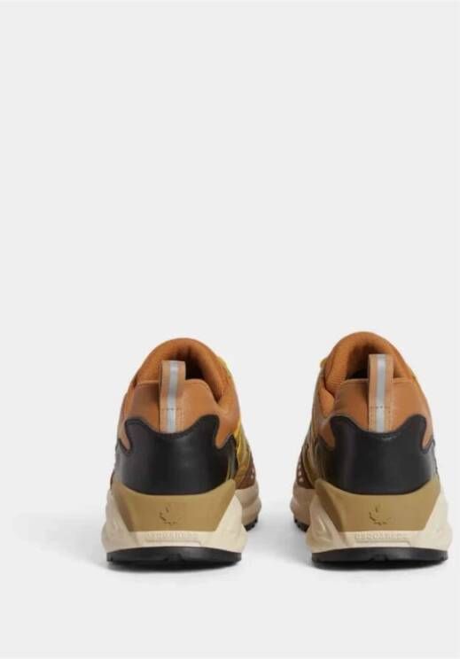 Dsquared2 Hoge-zool Sportieve Dash Sneakers Brown Heren