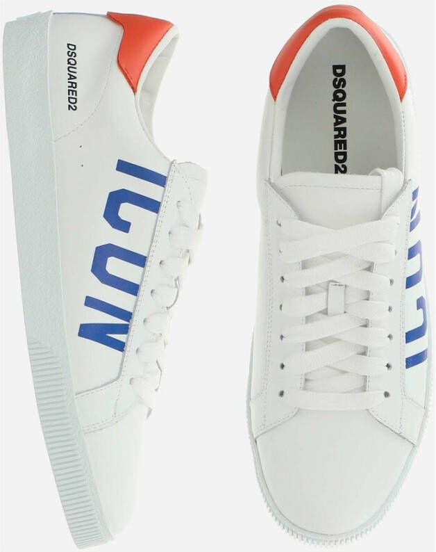 Dsquared2 Pictogram cassette sneakers Wit Heren