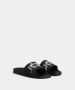 Dsquared2 Icon Splash Sandaal Ergonomisch Voetbed Black Heren - Thumbnail 2