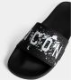 Dsquared2 Icon Splash Sandaal Ergonomisch Voetbed Black Heren - Thumbnail 4