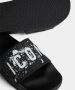 Dsquared2 Icon Splash Sandaal Ergonomisch Voetbed Black Heren - Thumbnail 5