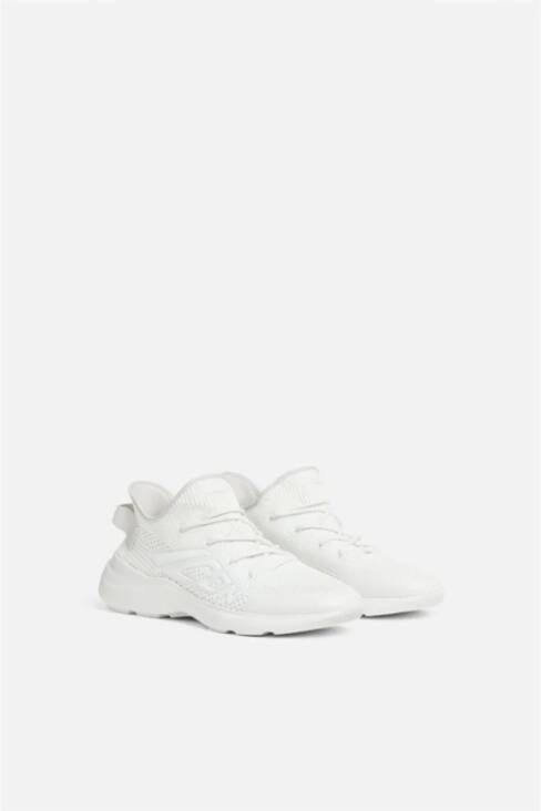 Dsquared2 Iconische witte mesh panel sneakers White Dames