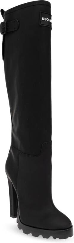 Dsquared2 Laarzen Regen Black Dames