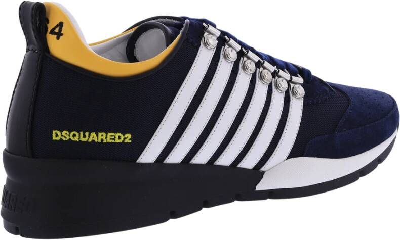 Dsquared2 Stijlvolle Veterschoenen Blauw Heren