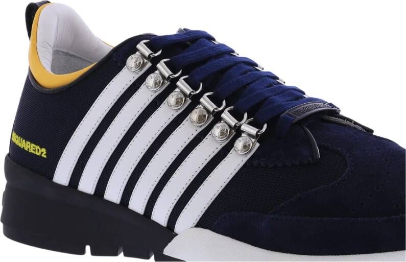 Dsquared2 Stijlvolle Veterschoenen Blauw Heren