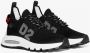 Dsquared2 Hardloopschoenen Sokachtig Vetersluitingontwerp Black - Thumbnail 5