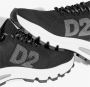 Dsquared2 Hardloopschoenen Sokachtig Vetersluitingontwerp Black - Thumbnail 6