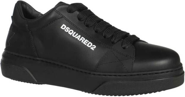 Dsquared2 Lage sneakers met bumper design Black Heren