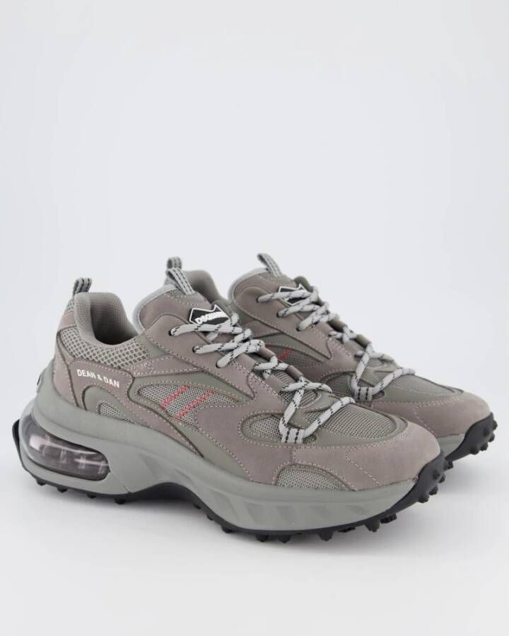 Dsquared2 Lage Top Veterschoenen Gray Heren