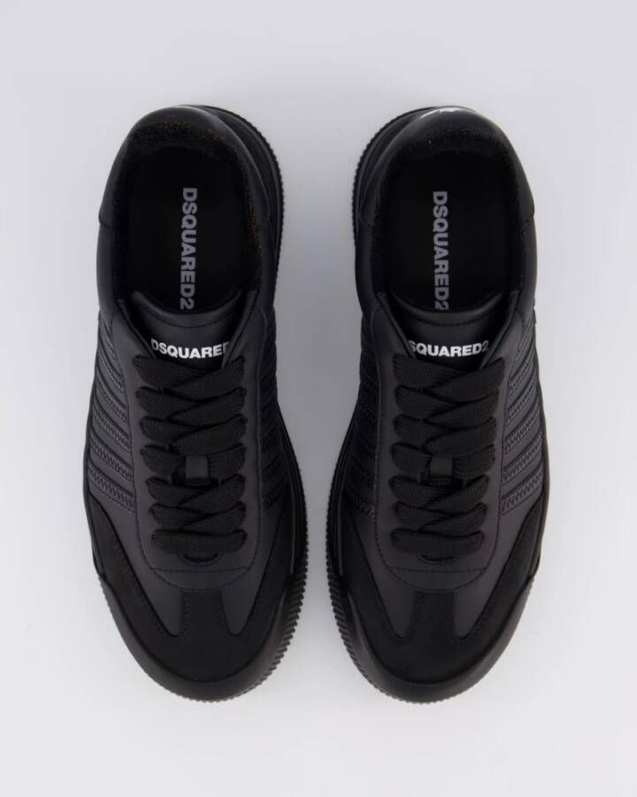 Dsquared2 Lage Vetersneakers Black Heren