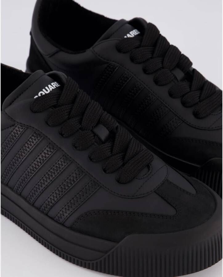 Dsquared2 Lage Vetersneakers Black Heren