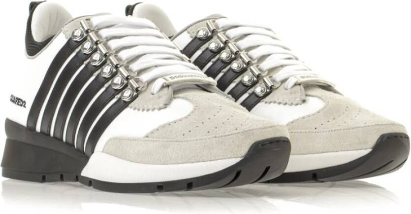 Dsquared2 Iconische Sneaker Upgrade voor Heren Wit Heren