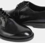 Dsquared2 Leren Derby Veterschoenen Black Heren - Thumbnail 4