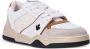 Dsquared2 Leren en Nylon Contrast Sneakers Beige Heren - Thumbnail 7