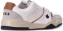 Dsquared2 Leren en Nylon Contrast Sneakers Beige Heren - Thumbnail 8