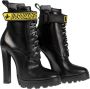 Dsquared2 Leren Enkellaarzen Black Dames - Thumbnail 2