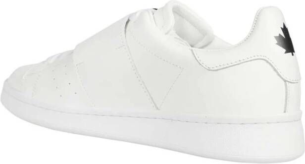 Dsquared2 Leren lage sneakers White Dames