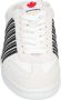 Dsquared2 Leren Sneakers met Open Achterkant White - Thumbnail 4