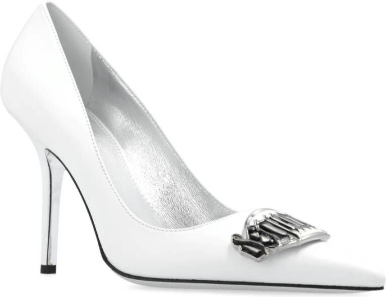 Dsquared2 Leren pumps White Dames