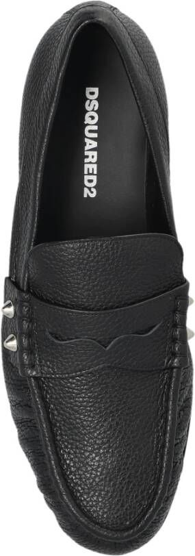 Dsquared2 Leren schoenen Black Heren