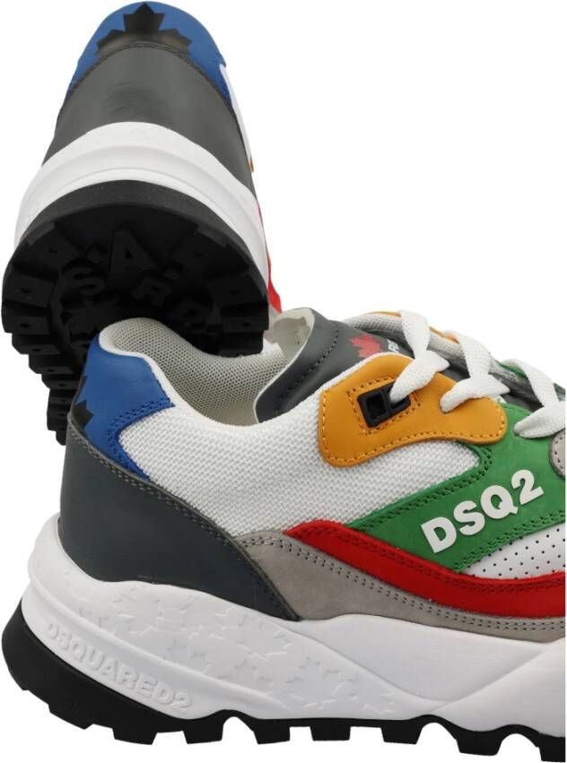 Dsquared2 Leren Sneakers Art. Snm0229 Meerkleurig Heren