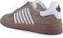 Dsquared2 Leren sneakers met frontsluiting Brown Heren - Thumbnail 2