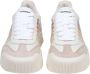 Dsquared2 Leren Sneakers Wit Multicolor Dames - Thumbnail 3