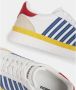 Dsquared2 Leren Sportieve Gestreepte Sneakers Multicolor Heren - Thumbnail 4