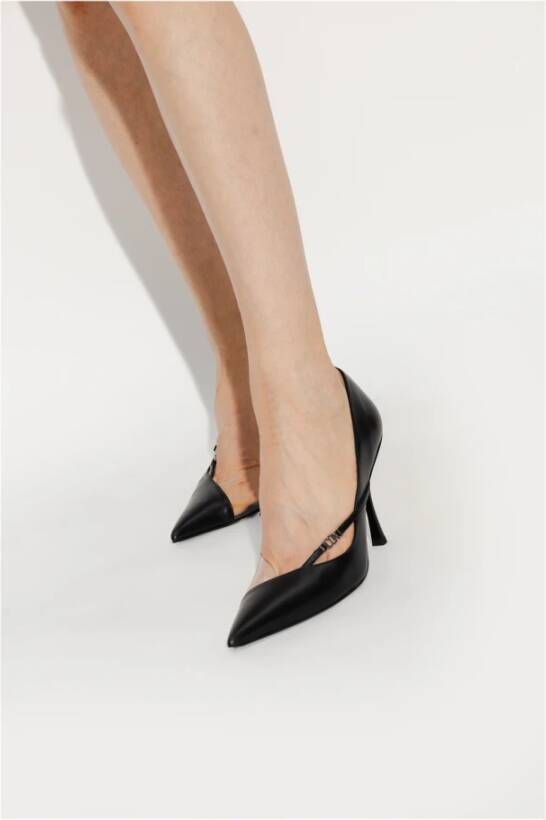 Dsquared2 Leren stiletto pumps Zwart Dames