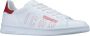 Dsquared2 Leren Veterschoenen met Merkprint White Heren - Thumbnail 2