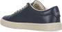 Dsquared2 Navy Blauwe Leren Sneakers Mannen Blue Heren - Thumbnail 4