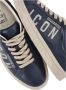 Dsquared2 Navy Blauwe Leren Sneakers Mannen Blue Heren - Thumbnail 6